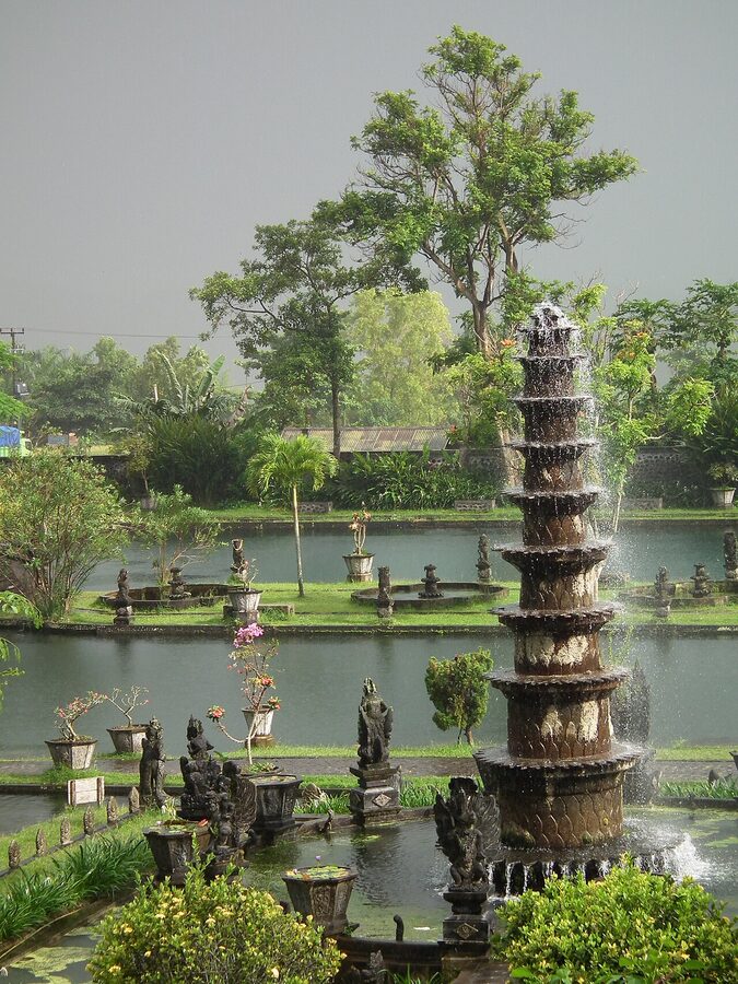 Tirta Gangga water palace, the royal Karangasem garden complex