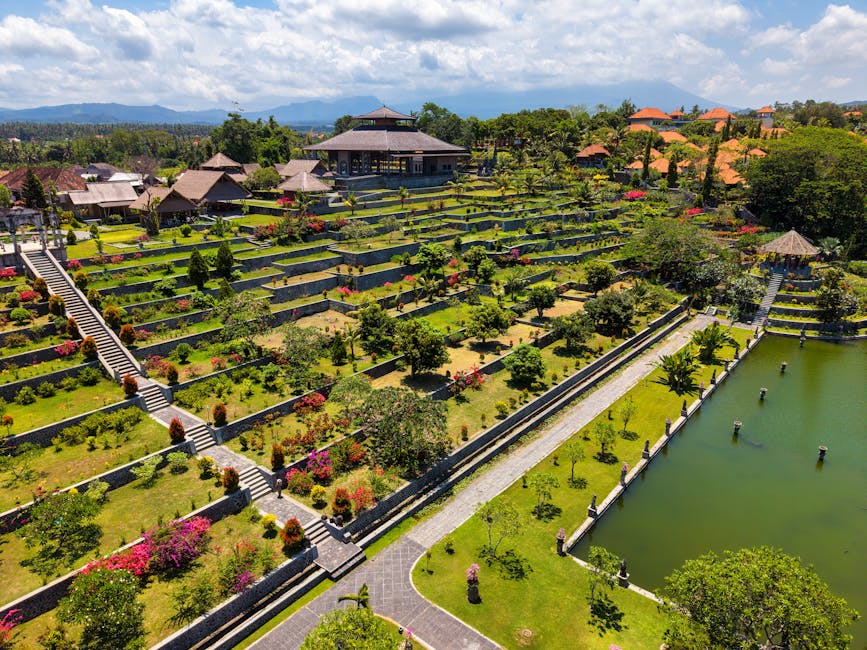 Tirta Gangga water palace Karangasem Bali