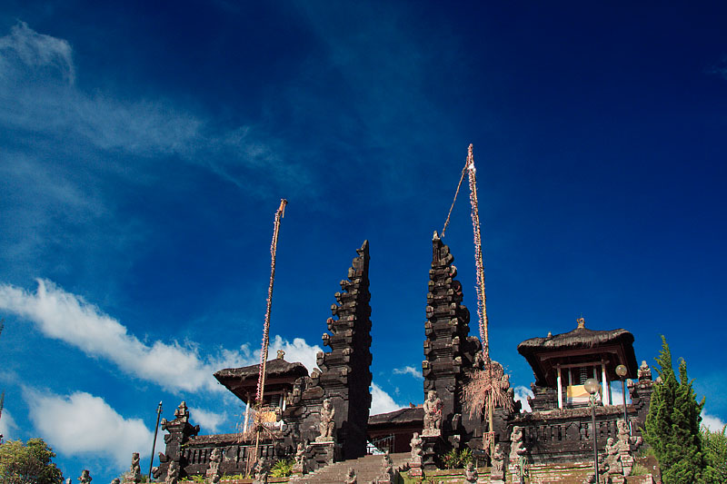 The Mother Temple of Besakih on the slopes of Mount Agung, Bali