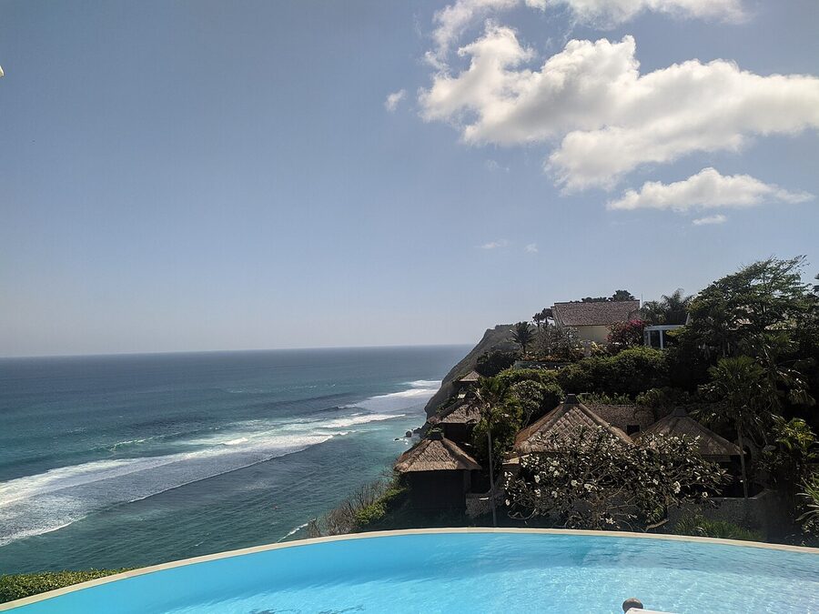 Karma Kandara cliffside view, Bukit Bali