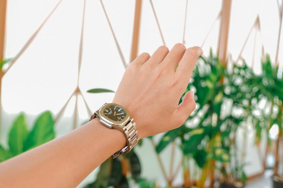 Sunset on a Bali beach near Berawa, Canggu