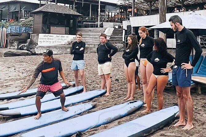 2 Hour Private Beginner Surf Lesson Canggu - Getting started: the beach briefing that sets you up to stand