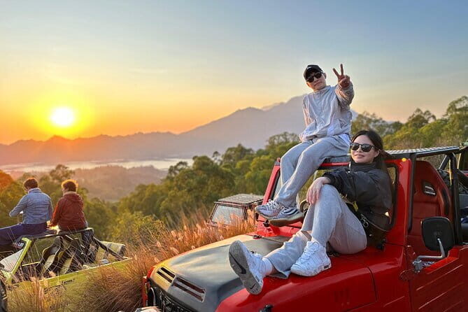 4WD Jeep Mount Batur Sunrise Experience By Bali Volcano Jeep - What Happens Once the Sun Starts Moving