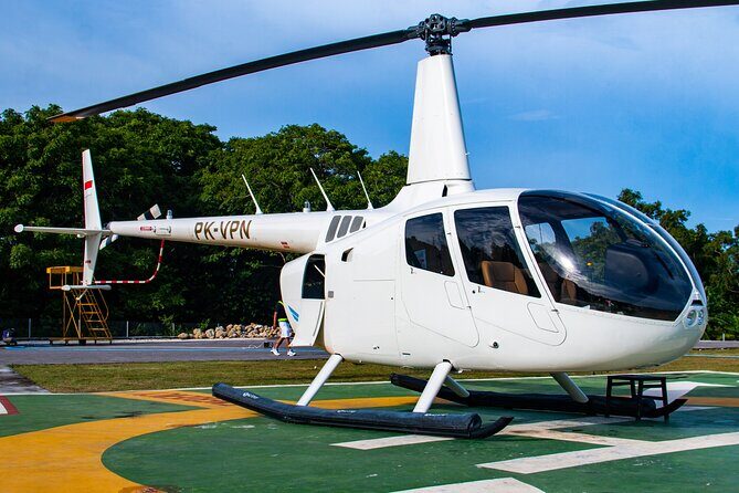 Above the Island of Gods Helicopter Tour - Melasti Beach’s Turquoise Water From 20 Minutes Up