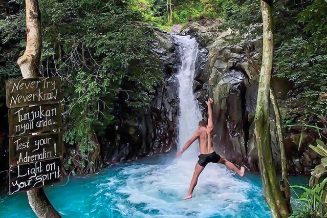 All Inclusive : Jumping Sliding at Aling- Aling Waterfall - Handara Gate - Lunch - Private AC pickup and the wide drop-off net