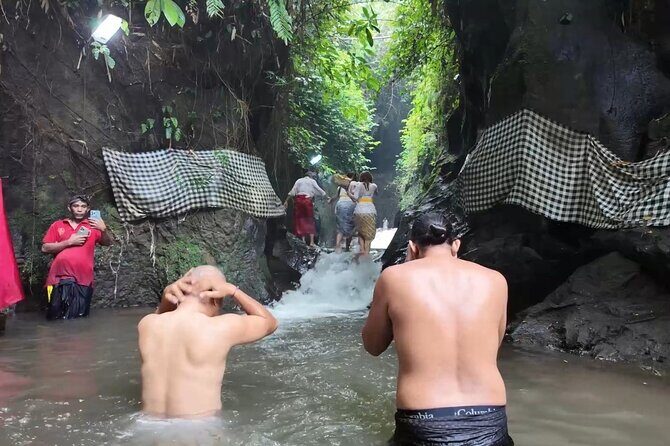 Atman Bali Journey water blessing - Your included Balinese meal: nasi goreng and pepes ikan