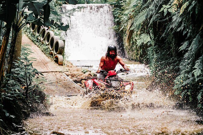 ATV Quad Bike Bali with Waterfall Gorilla Cave and Lunch - Single vs Tandem ATV: Choosing the Right Setup for Your Group
