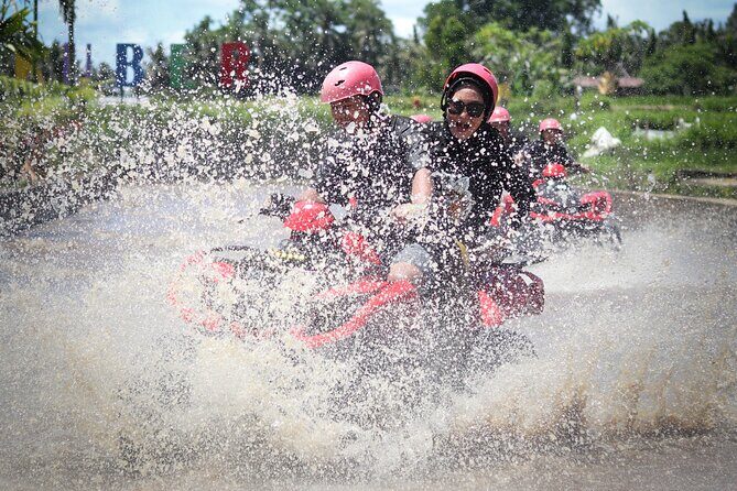 ATV Quad Bike Kuber Through Waterfall, Tunnel And Rice Field - Your Route: Waterfall Views, Tunnel Passages, and Rice-Field Tracks