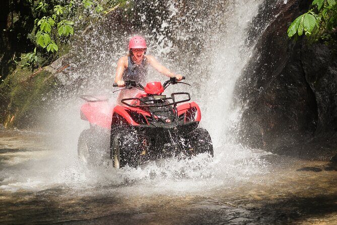 ATV Quad Bike Kuber Through Waterfall, Tunnel And Rice Field - Lunch, Locker, and Shower: The Unseen Value of Getting Clean