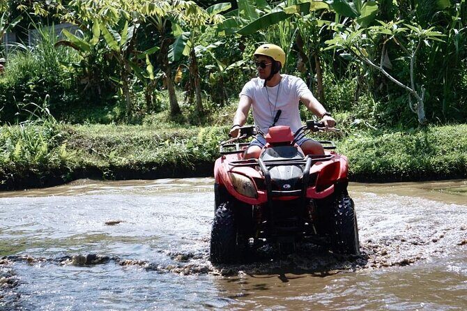 ATV Quad bike tour with Rice terraces & temple - ATV quad biking in Bali: what to expect on the track