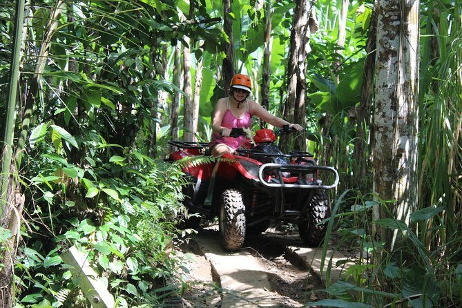 ATV Ubud and Ayung River Rafting - ATV safari details: solo vs tandem, helmets, and the fun surprises