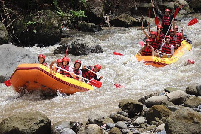 Ayung River - White Water Rafting Bali - Pickup, Registration, Gear Fitting, and Those Stairs