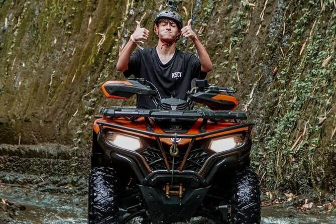 Bali Adventure ATV Quad Bike, Monkey Forest and Waterfalls - A full private day with hotel pickup, English support, and a calm schedule