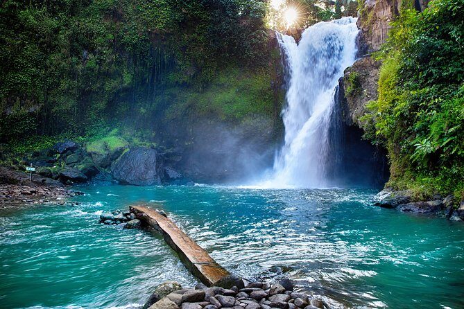 Bali Adventure Tour: Hidden Canyon, Tegenungan Waterfall, Goa Gajah temple - Gunung Kawi Sebatu Temple near Tampaksiring: stone, steps, and calm