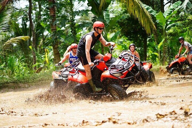 Bali ATV Quad Bike Adventure with Gorilla Cave Pass By Waterfall - ATV Quad Biking in Bali, With the Gorilla Cave as Your Target