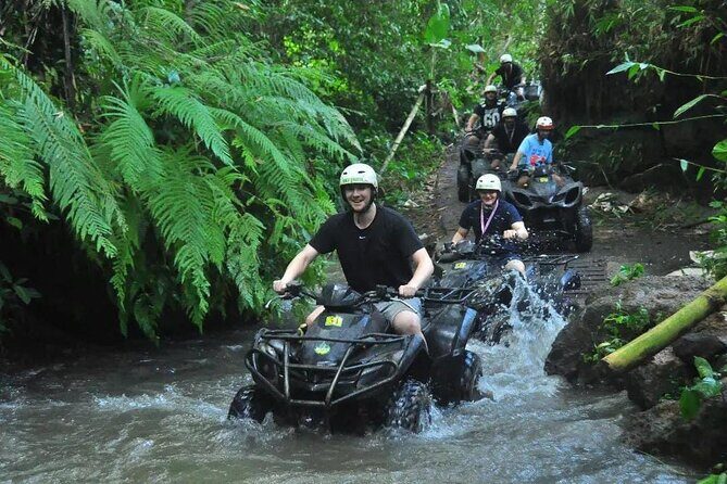 Bali ATV Quad Bike and Water Rafting Include Lunch and Transfer - Getting muddy on purpose: safety gear and how it shapes the experience