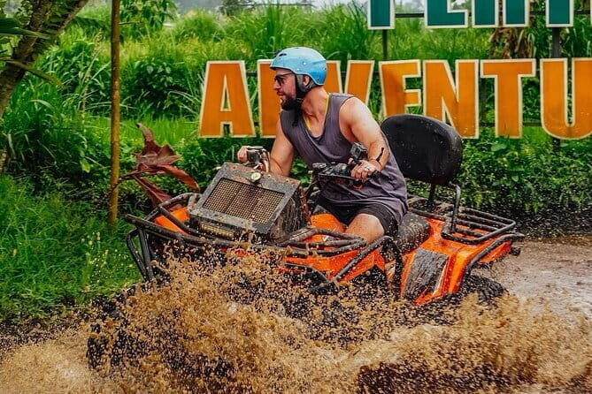 Bali ATV Quad Bike and White Water Rafting - All Inclusive - ATV Quad Bike Track: Rice Fields, Jungle, Mud, Hills, Tunnels, and Wet Fun