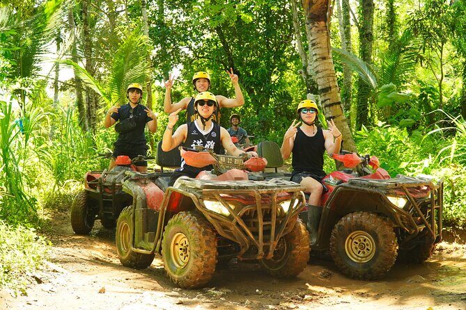 Bali ATV Quad Bike & Ayung River Rafting Combo with Lunch - ATV quad bike: 2 hours on rough terrain (and yes, it can get muddy)