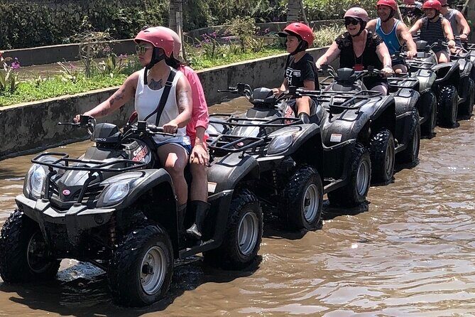 Bali ATV Quad Bike Through Tunnel, Waterfall, White Water Rafting - Value at $26.10: what you really get for the money