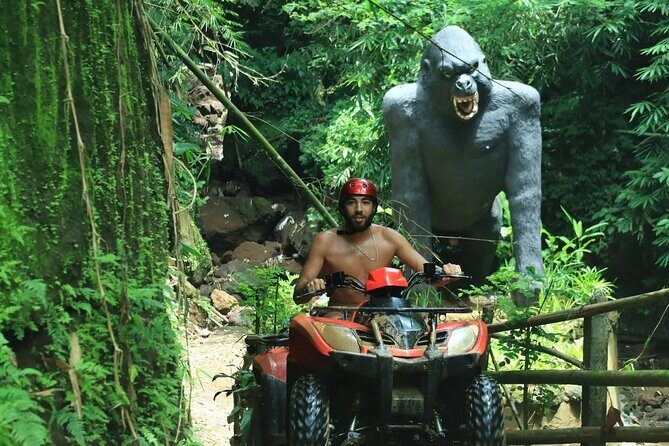 Bali ATV Quad Bike with Ubud Day Tour All Inclusive - Tegenungan Waterfall: misty cooling air and time to swim or relax