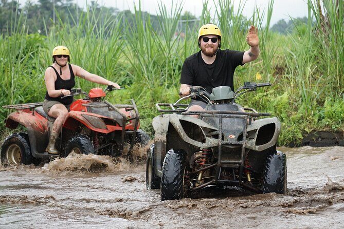 Bali ATV Ride Adventure and Bali Swing Packages - All Inclusive - Step One: The ATV Ride Through Rice Fields, Village Life, and a Small River