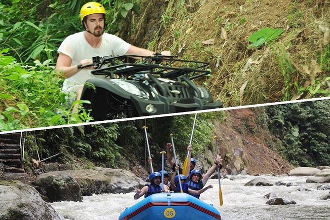 Bali ATV Ride Adventure & White Water Rafting with All-Inclusive - ATV Quad Bike Through Rice Terraces and Village Life