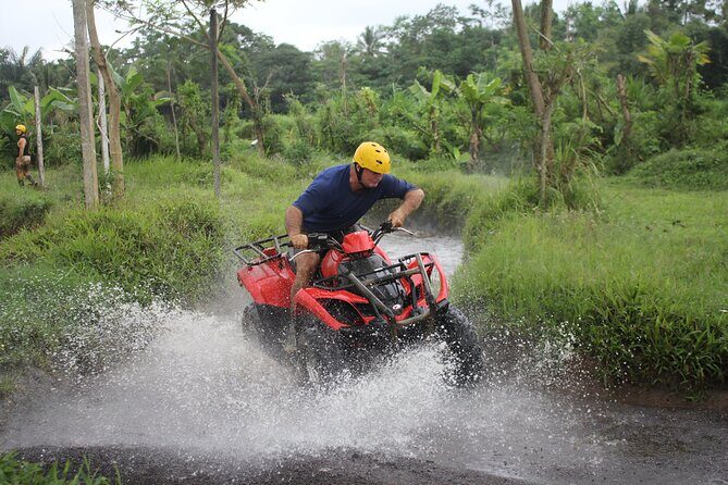 Bali ATV Ride, Best Quad Bike Adventures - Pertiwi Quad Adventure Track: Rice Fields, Jungle, Rivers, Tunnels, and Villages