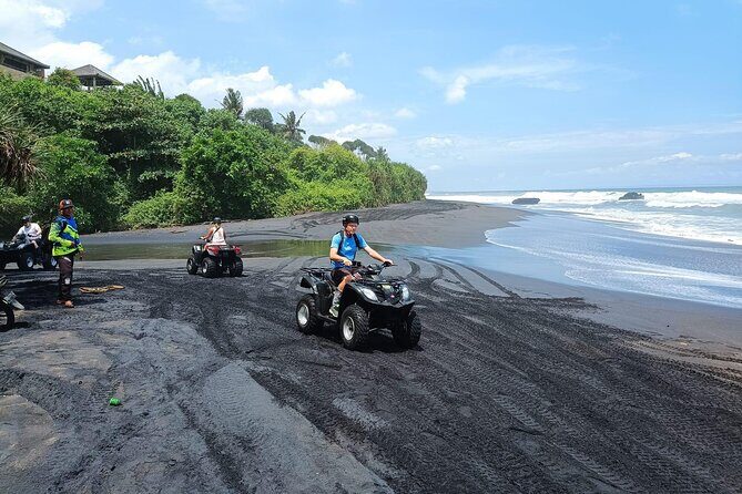 Bali ATV Ride In the beach black sand atv tour - Getting there: the Tegal Mengkeb start and what the drive feels like