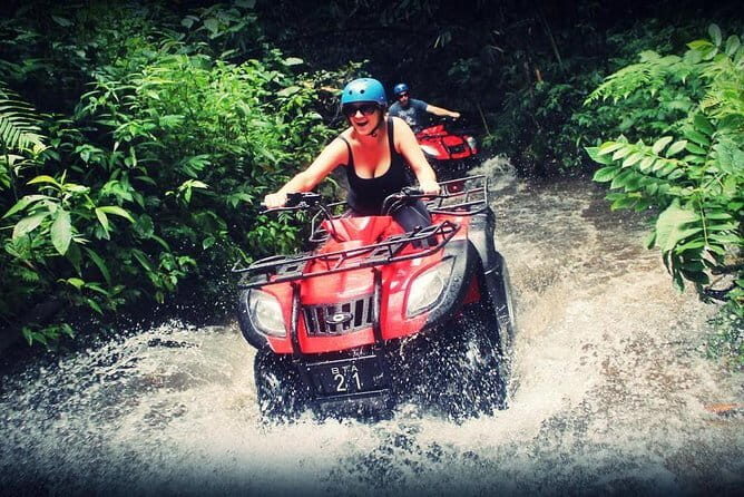 Bali ATV Ride Ubud Waterfall,RiceField,River,Kingkong-Temple cave - Tips for a Smoother ATV Ride: Stay Comfortable in Caves and Mud