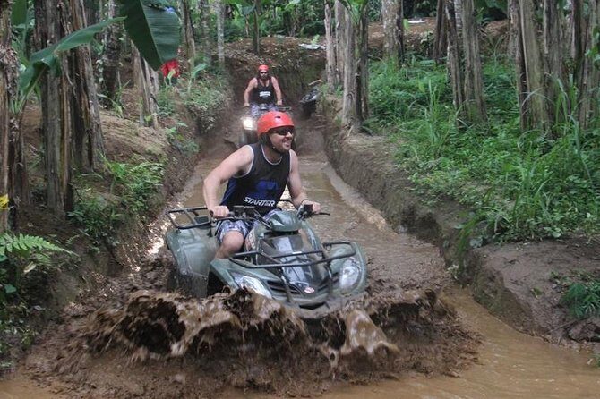 Bali ATV Ride with Jungle Swing and Rice Terrace Tour - Balaji Adventure Bali ATV ride: jungle tracks and rice-field views