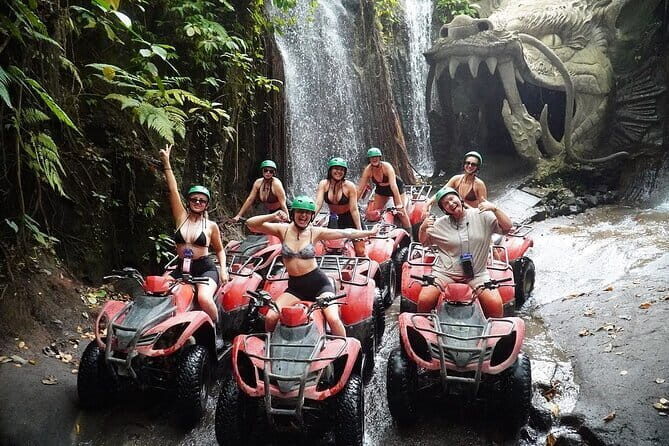 Bali ATV Ride with Waterfall Dragon Cave and Lunch by Penidago - Key highlights