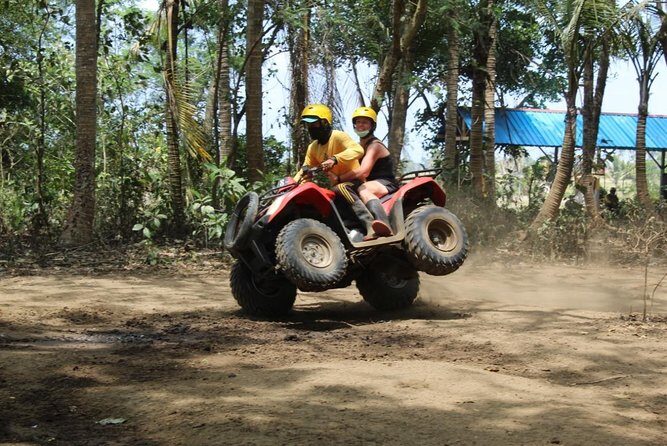 Bali Atv Riding through Cave and Waterfall - The lunch and shower-room payoff (yes, it matters)