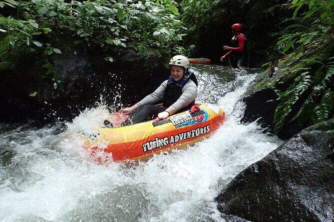 Bali Canyon Tubing Adventure - Safety briefing and the “start” moment in the canyon