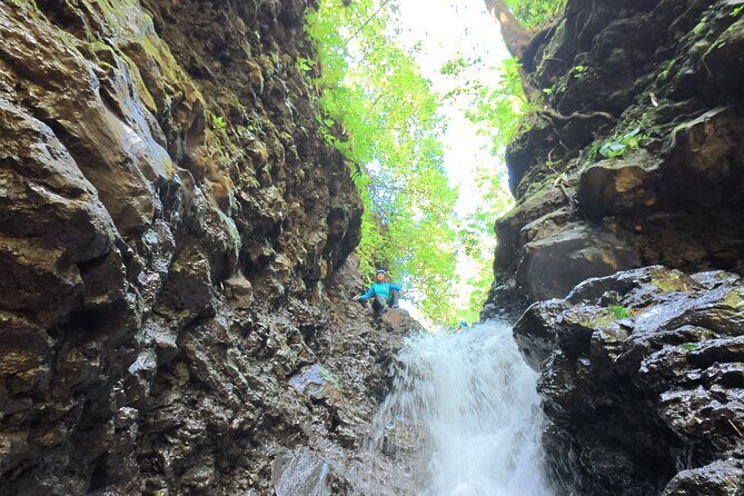 Bali Canyoning Trip – Explore Hidden Waterfalls & Gorges - Git Git Waterfall: the Rappel Section Where the Day Clicks