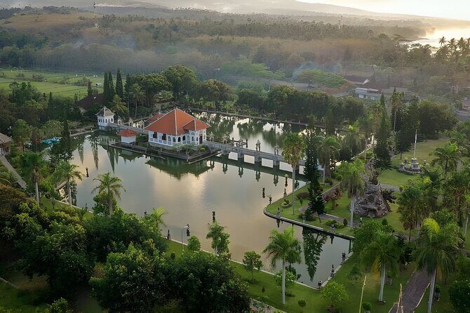 Bali Car-Charter: The Gates of Heaven Bali Tour - Taman Ujung Sukasada: a second royal water palace with a sister-site feel