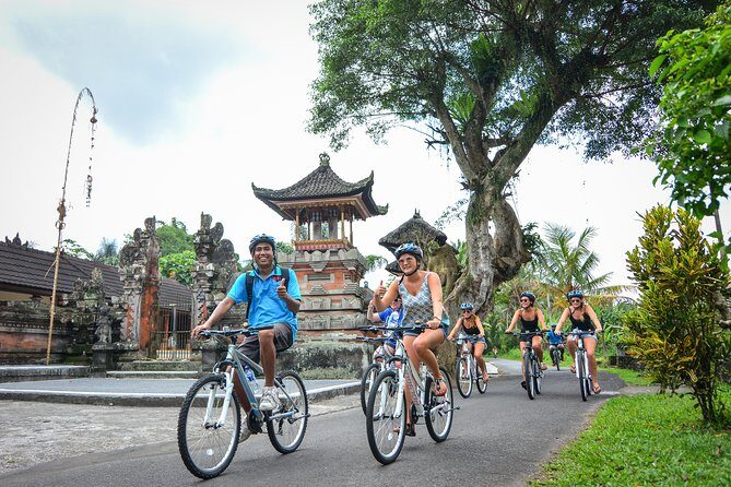 Bali Countryside Cycling Tours - Kintamani breakfast: Mt Batur and Lake Batur views before the bike