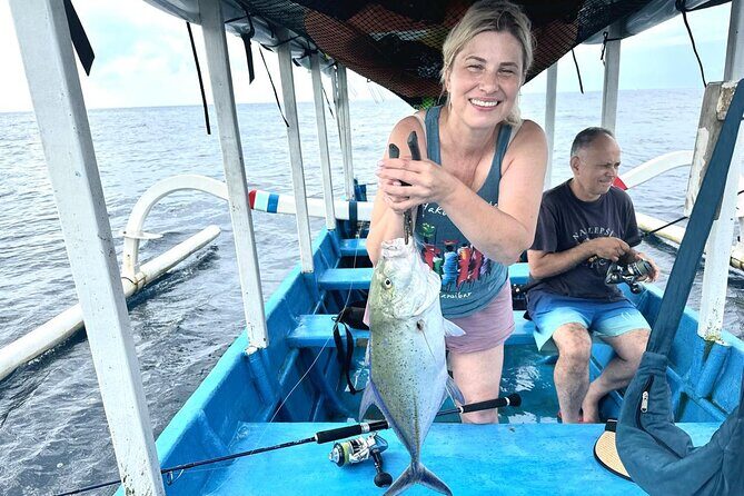 Bali Fishing Trip Private Boat - Target species: amber jack, mahi mahi, ruby snapper, and more