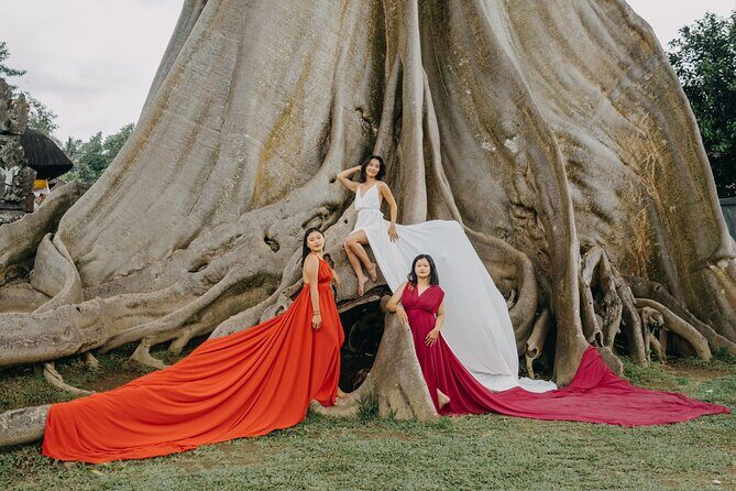 Bali Flying Dress VIP Ubud Photoshoot (Private with Professional Photographer) - Transportation and the 7-hour flow from Seminyak