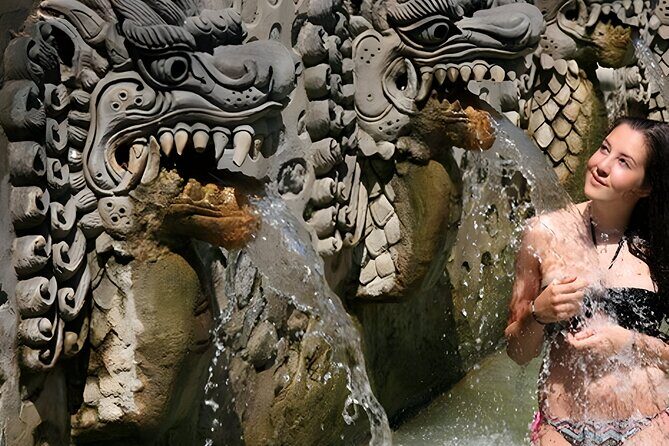 Bali Full-Day Hidden Hills, Twin Waterfalls and Hot Spring Tour - Banyumala Twin Waterfalls: the good kind of hike-and-splash
