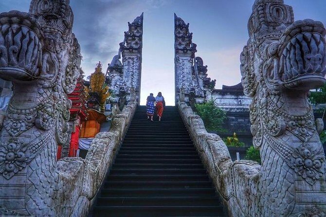 Bali Gate of Heaven Tour - Water Palace - Virgin Beach - Lempuyang Temple: The Gate of Heaven View and the Stair Reality