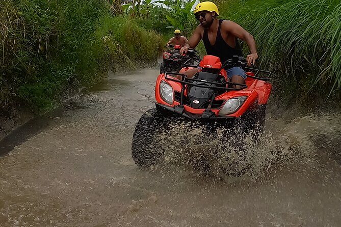 Bali : Gorilla Cave ATV & Ubud White Water Rafting With Lunch - Rice Paddies, Jungle Paths, and Temple Views (Without the Waiting)