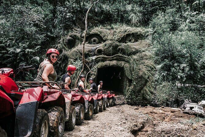 Bali: Gorilla Face ATV Bali Ubud Adventure with Lunch - Meeting at Alasan Adventures and getting ready fast