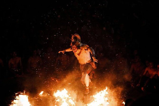 Bali Half Day Tour - Uluwatu Temple Sunset, Kecak Fire Dance, Jimbaran Dinner - Kecak and Fire Dance: Ramayana Storytelling in a Human Circle