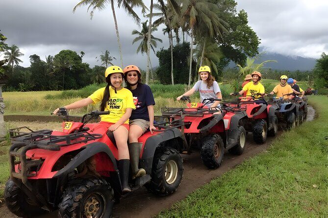 Bali Horse Riding and ATV Ride Packages : Best Quad Bike Trip - Lunch in the Rice Fields and Your Post-ATV Cleanup