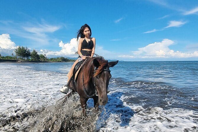 Bali Horse Riding and Turtle Release at Saba Beach - Saba Beach Horse Riding: A One-Hour Black Sand Break