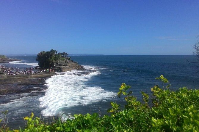 Bali in 1-Day : Rice Terrace, Volcano, Tanah lot - All Inclusive - Tanah Lot at sunset: the signature finish where timing matters