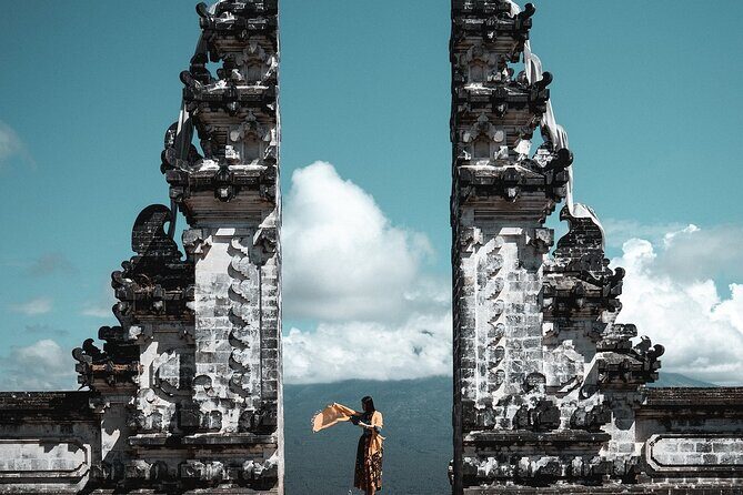 Bali Instagram Tour- Most Scenic Spots in Bali - Stop 1: Penataran Agung Lempuyang Temple and the Gate of Heaven setup
