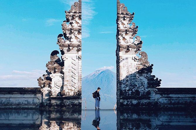 Bali Instagram Tour : The Most Popular Spots In Bali - Gates of Heaven at Lempuyang Temple: the Mount Agung photo that anchors your day