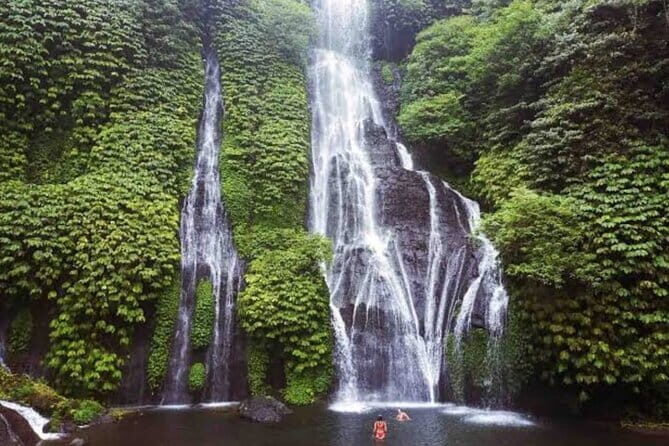 Bali Instagramable Tour: Gates of Heaven Lempuyang - Water Palace - Waterfall - Stop 3: Kanto Lampo Waterfall and the swim-friendly option