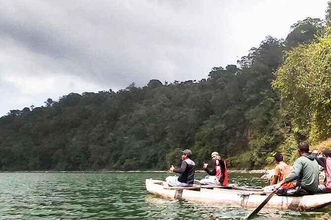 Bali Jungle Trekking and Lake Canoeing Tour - Optional photo gate, Beratan Lake, and Bedugul herbs market (only for some pickups)